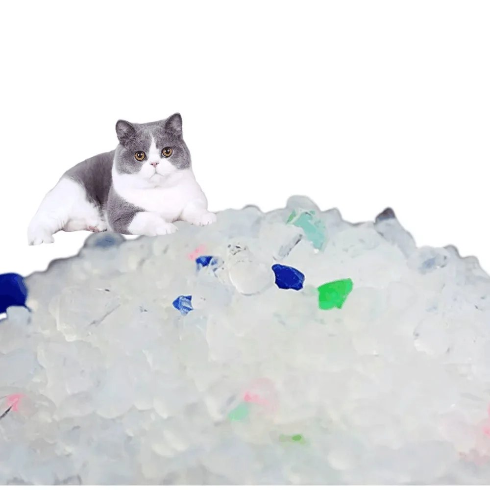 OEM Cat Litter Wholesale Silica Gel Non Clumping Crystal Cat Litter