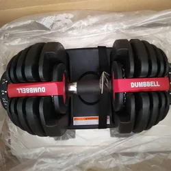Amazon Top quality Free weigh man power strength training 24kg 40kg 50kg quickly automatic adjustable dumbbell heavy weight set