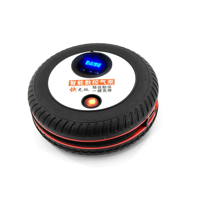 low price car 12v electric air compressor inflator pump tyre pump portable 260 PSI Digital display pump air compressor car