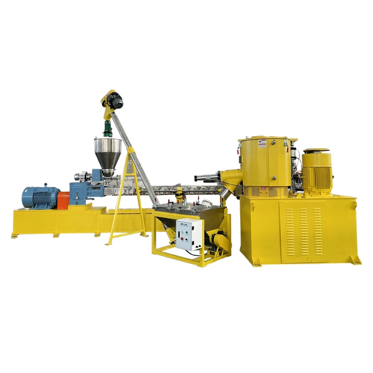 Lab Twin Screw Plastic Granules Making Machine Double-sxrew Extruder Extrusion For Color Mkasterbatch