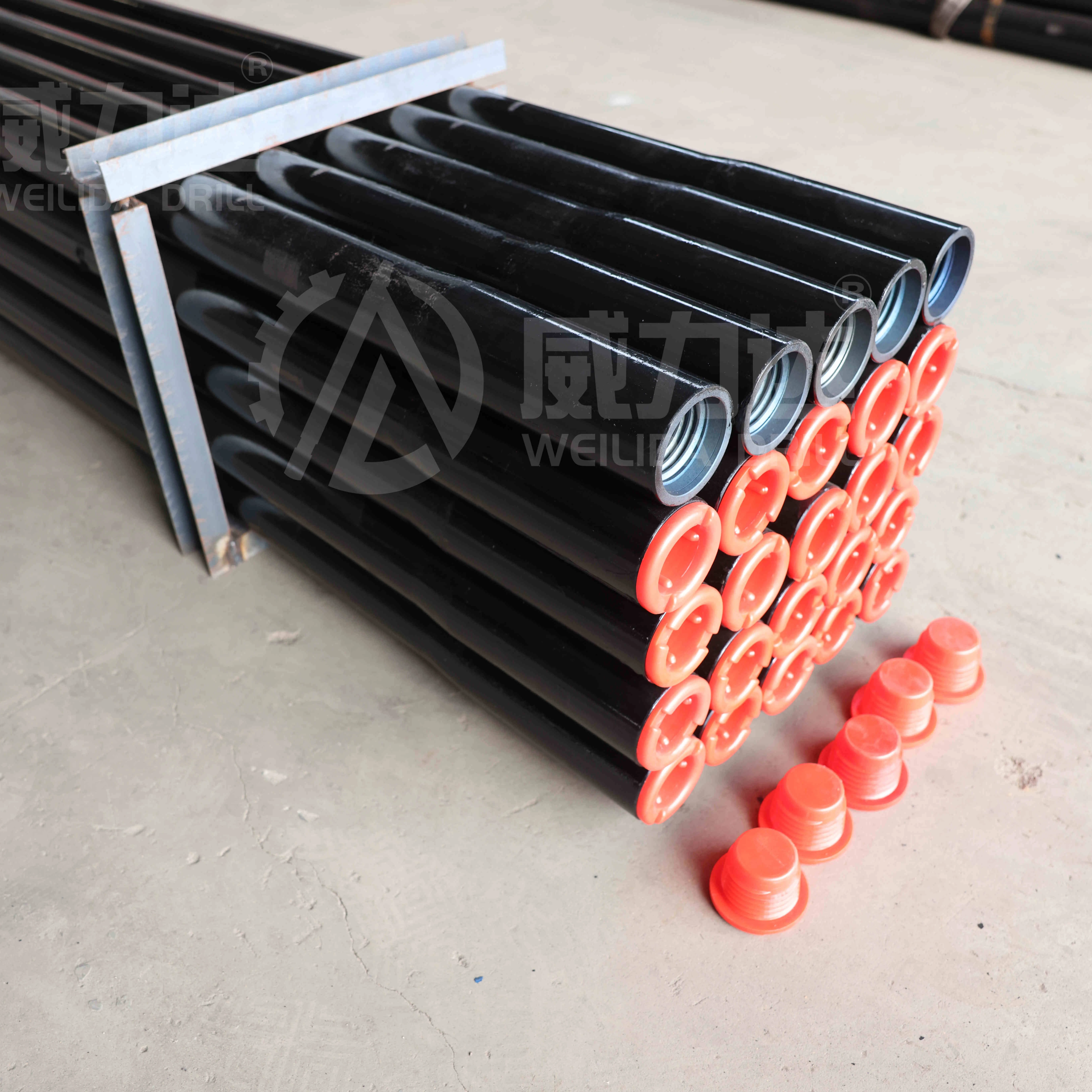 2 3/8  2 7/8  3 1/2Inch Water Well Drilling Rod API Thread NC40 Oilfield and Gas Well Drill Pipe For Efficient Drilling