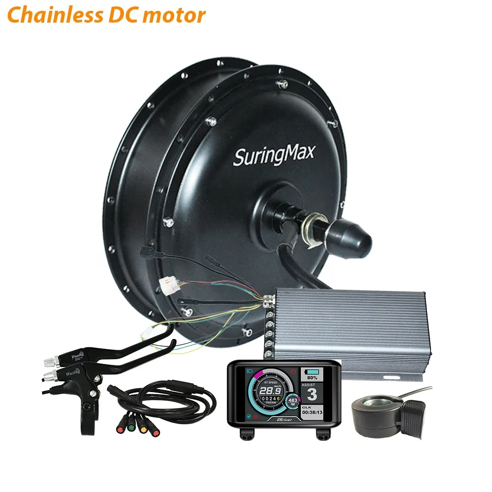 Chainless motorbike electric motorcycle motor kit e bike conversion 72v 5000w racing converter kit