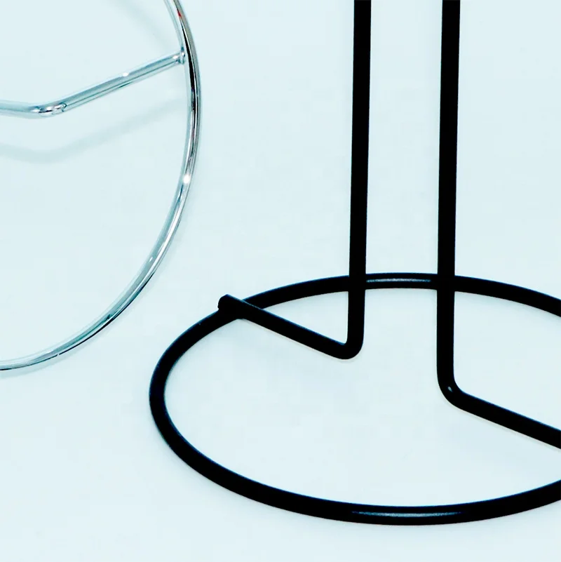 Home Kitchen Towel Holder Toilet Metal Tissue Roll Standing Shelf Paper Holder Stand