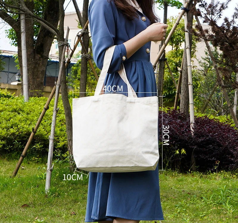 Shopping Duffle Bag Small Waxed Canvas Tote Bag Cotton Canvas Canvas Bag With Custom Printed Logo