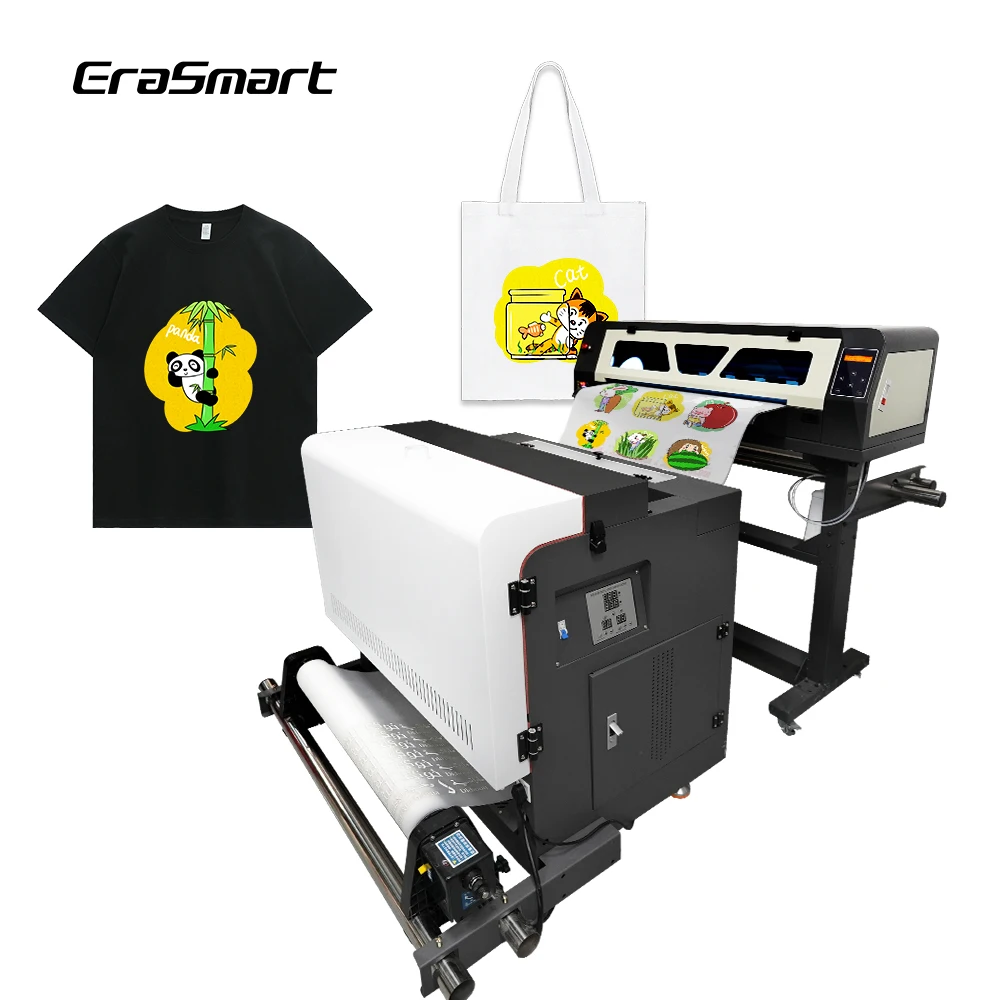 Erasmart A1 A3+DTF Inkjet Printer Dual XP600 Print Head T-Shirt Printing Machine Direct To Film Printer