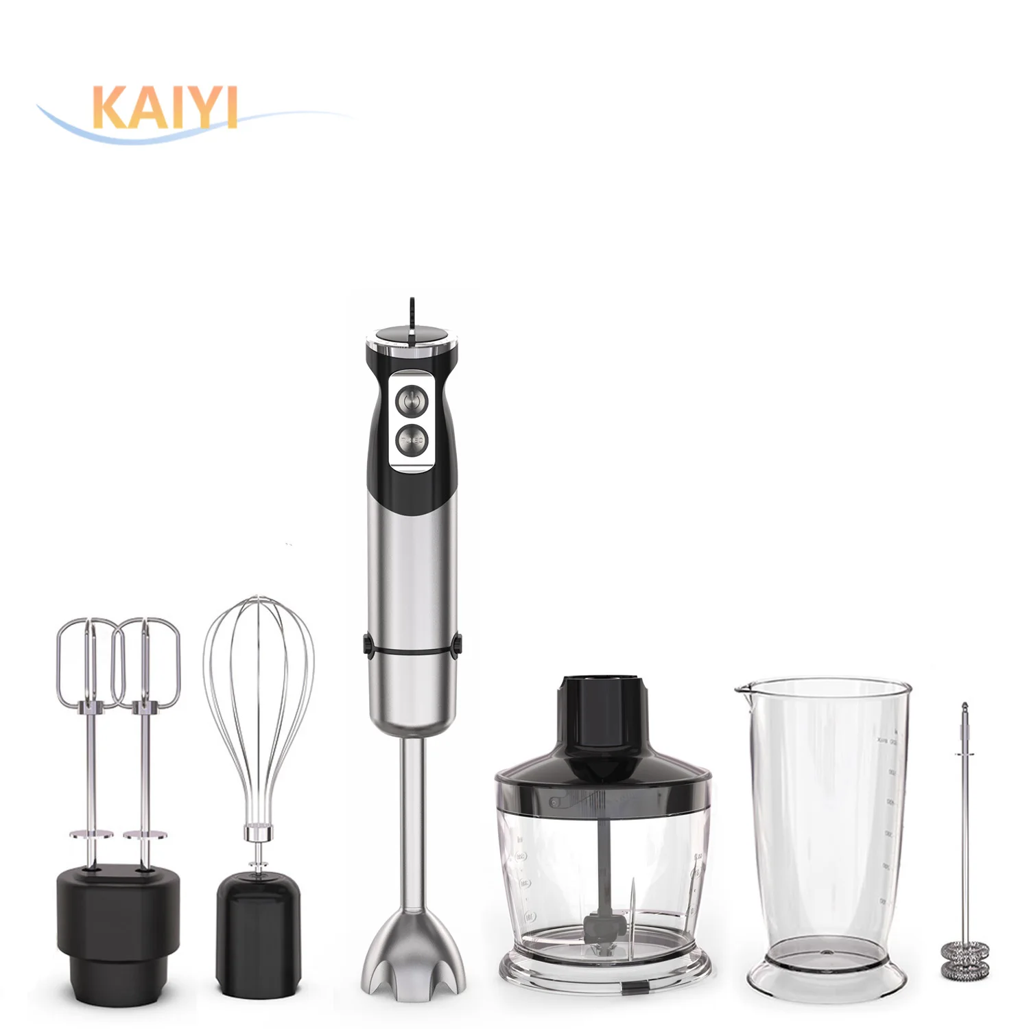 Black Multifunction Powerful Motor 1000W OEM Original Factory Hand Blender Mixer Set Electric Stick Immersion