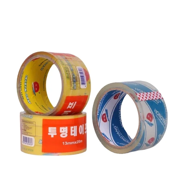 Хорошее качество упаковочная лента красочные пользовательские сильная клейкая