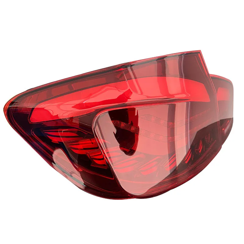Car Style Accessories For F10 F18 2011-2017 LED Taillights For BMW 5 Series OLED Fish Scale Tail Lamp Assembly