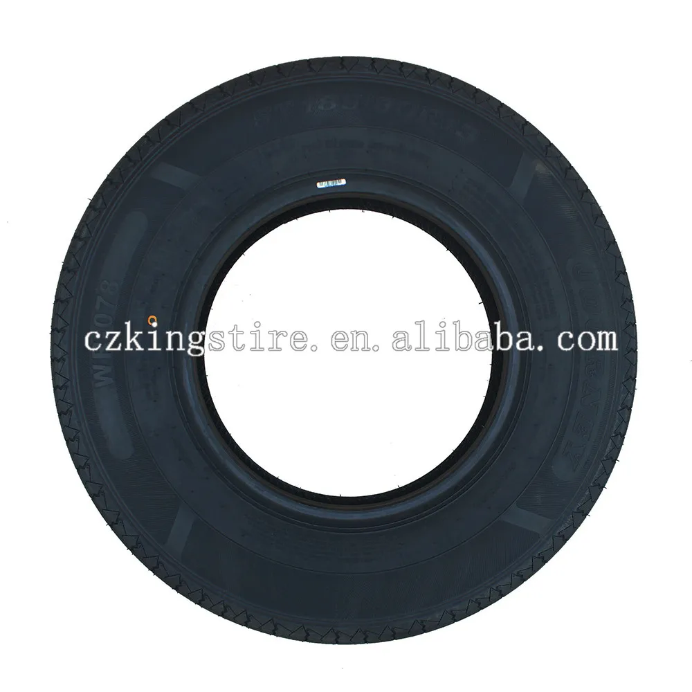 hot sale  ST185/80R13 trailer tire with steel wheel