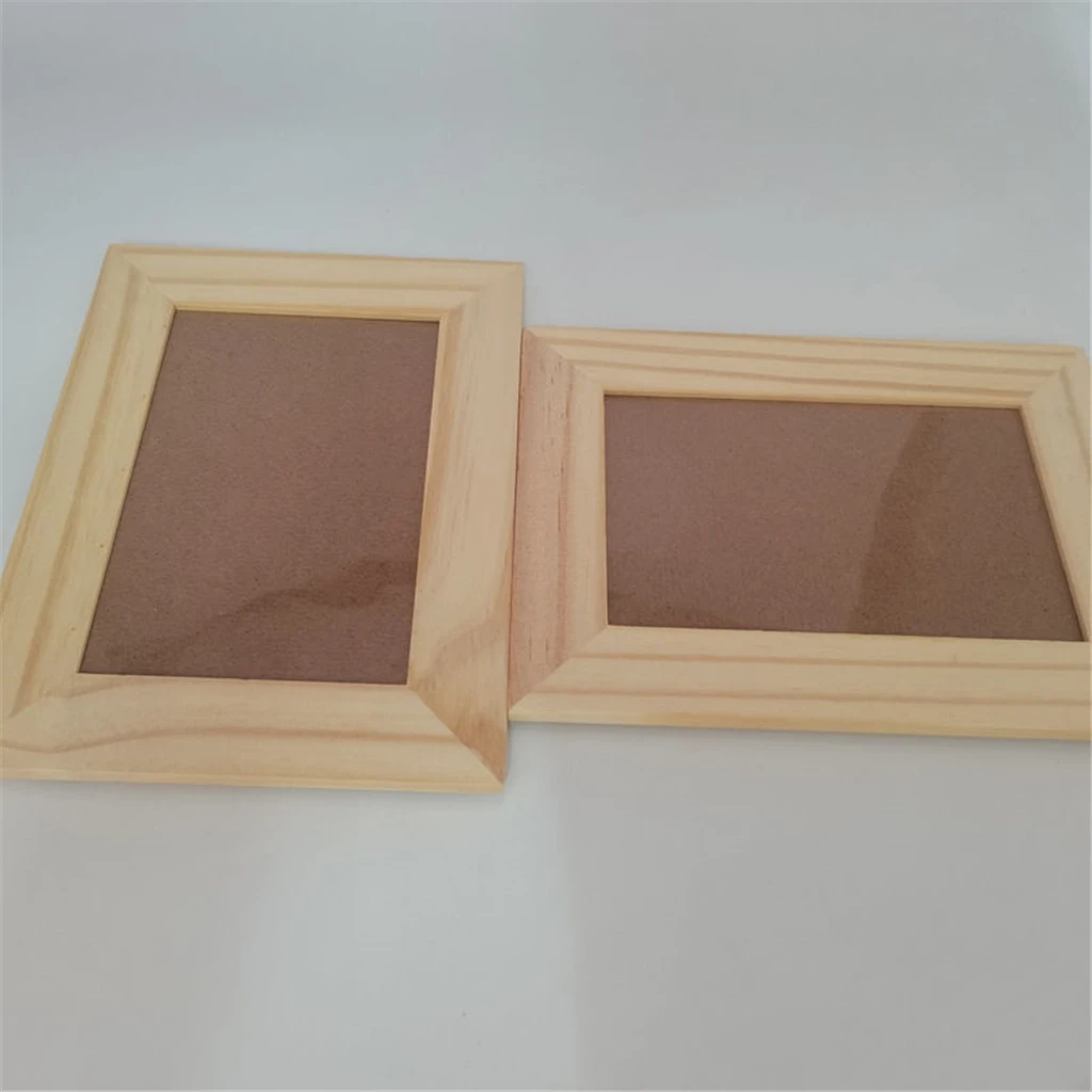 A Simple Wood Photo Frame DIY Handicraft Picture Frames for Kids