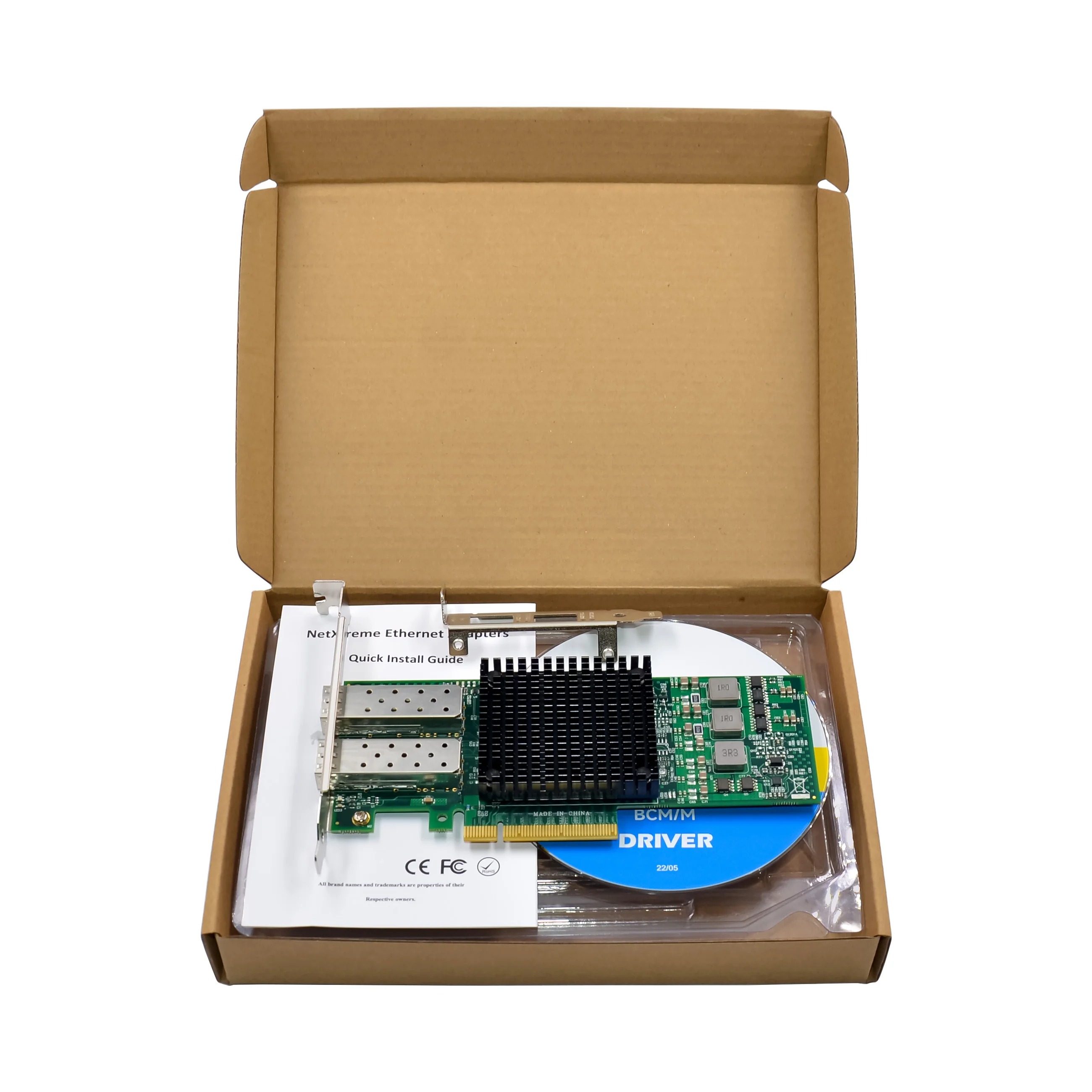 ST7321 NetXtreme II Broadcom BCM57810 10 Gigabit Ethernet 10G Dual Port SFP+ network card