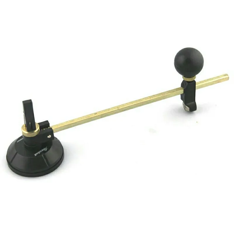 Industrial compass knife ceramic tile rounding range hood glass hole opener six-wheel glass compass knife for glass