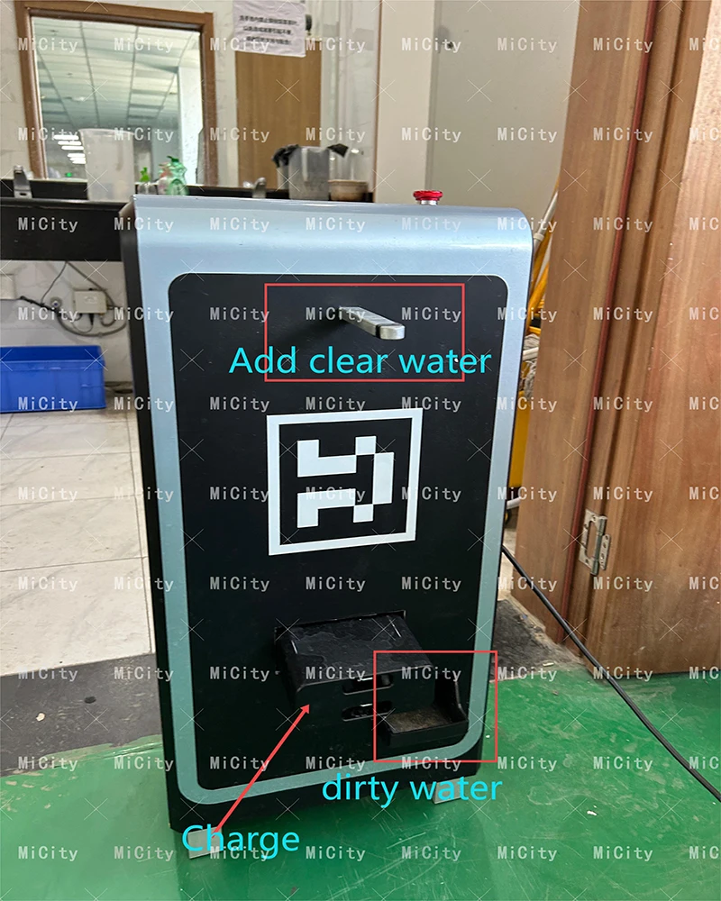 Commerical Cleaning Robot Vacuum Cleaner Rechargeable 32L Water Tank Sweeping Robotic portable Vacuum Cleaner For Mall Factory