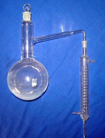 Glass Alcohol Distiller Rectifying Column For Lab