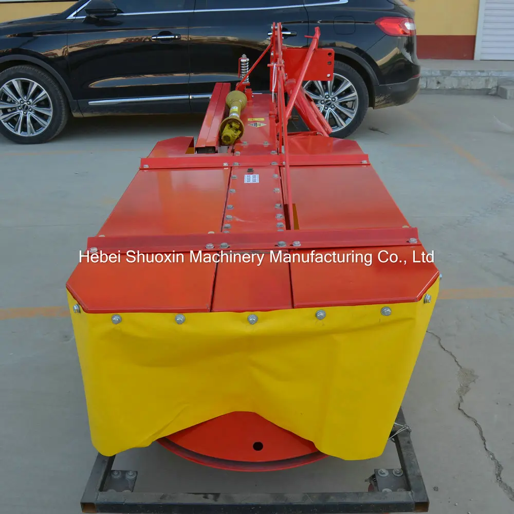 High quality 1.35 M lawn Cutter PTO driven tractor pto mower drum rotary disc mower for sale