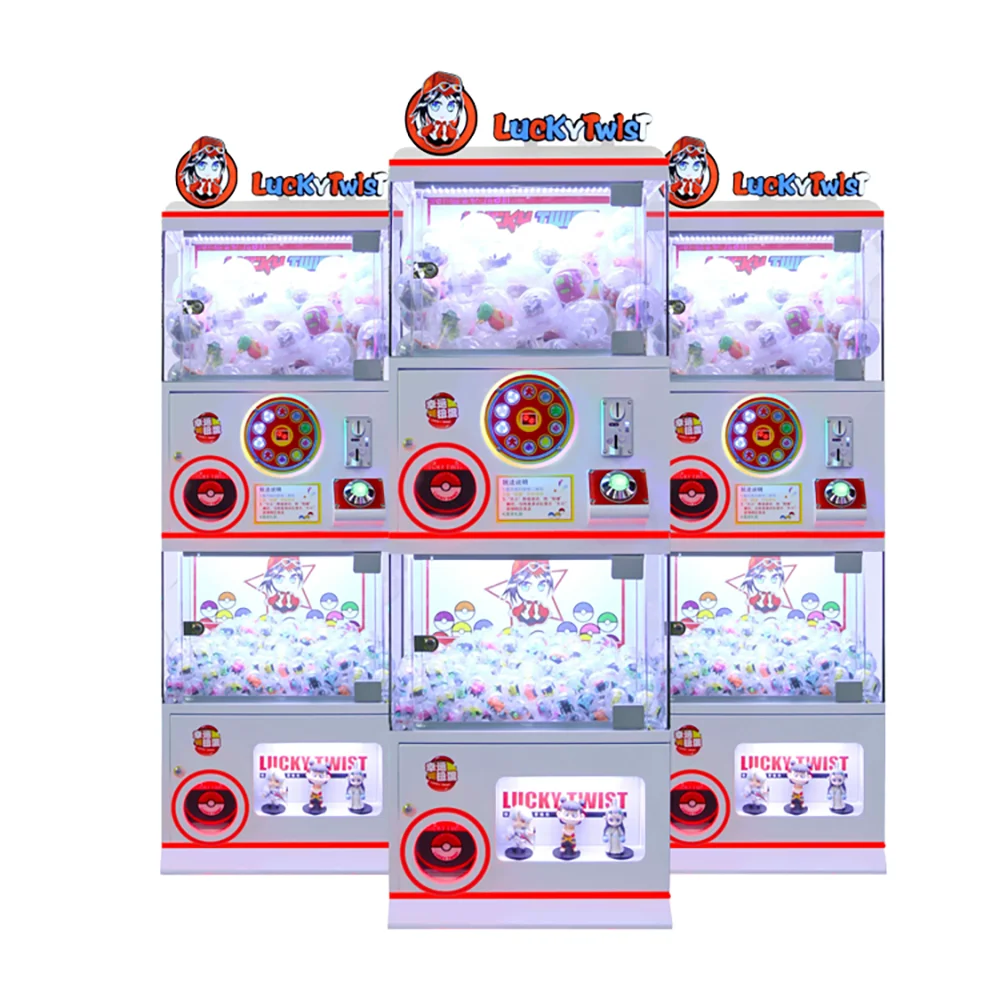 Hot Sale Coin Operated Toy Capsule Machine Children Entertainment Game Kids Egg Twisted  Game  Machine