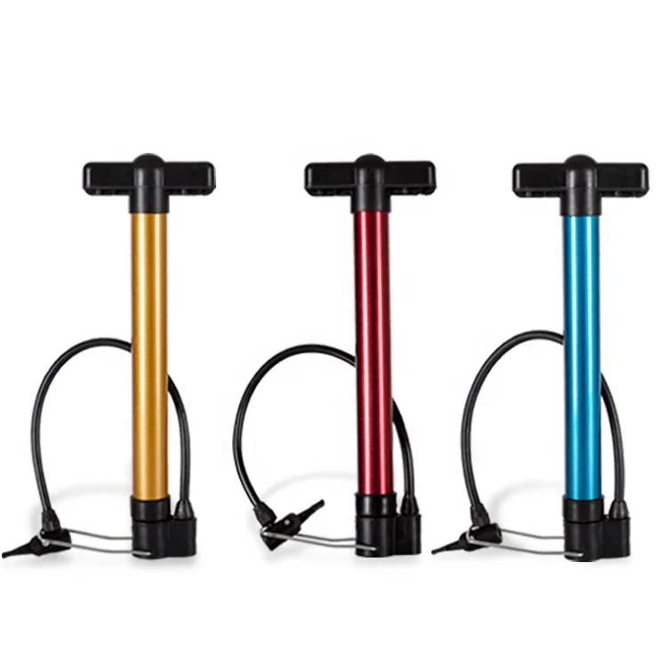 Multi purpose nozzle Cycling Plastic base Mini Gauge 80 psi cycle accessories Bike Floor Bicycle without glue Air Pump