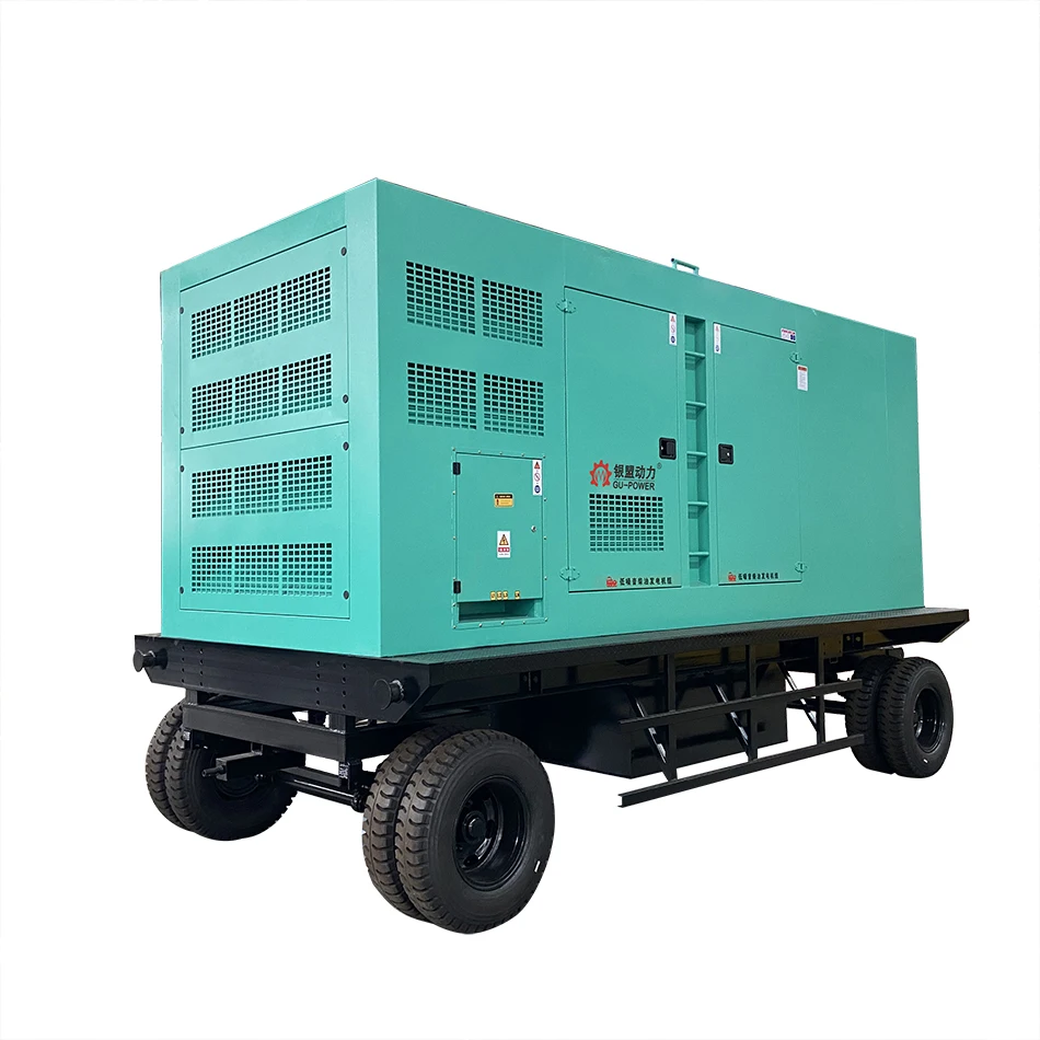 Система питания дизельный генератор Ccec KTAA19-G6A 500KW /625KVA genset подвижный прицеп