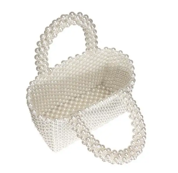 Handbags Women Pearl Handmade Bag Beaded Totes Evening Bags Clutch Wallet