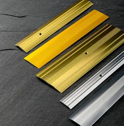 8mm 10mm 12mm Customized Height Metal Tile Gold Trim Arc Shape Aluminium Tile Trim Profile
