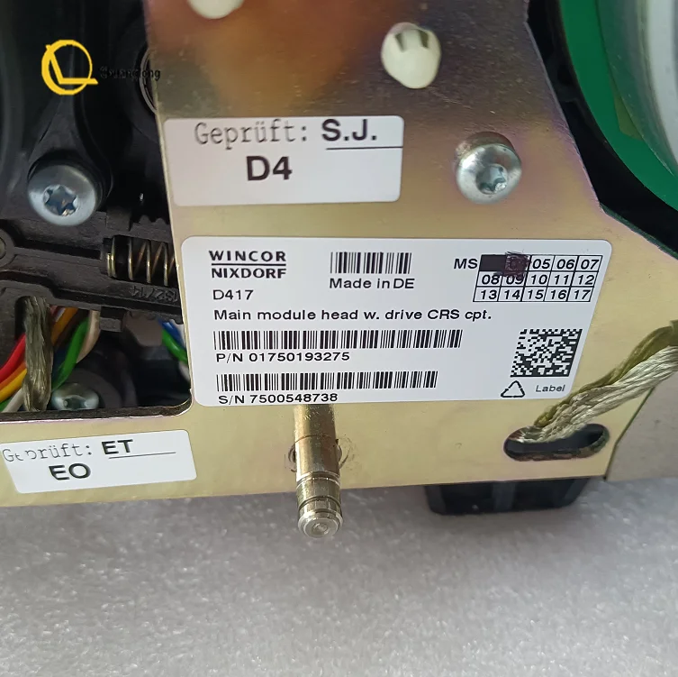 Головка основного модуля Wincor Nixdorf Cineo 4040 4060 W. Привод CRS cpt. Восстановленный блок ATM 1750193275 01750193275