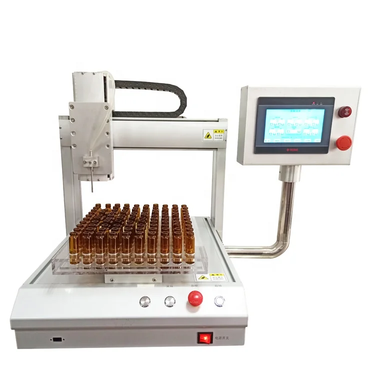 Automatic Nucleic acid detection reagent 0.3ml 0.5ml test tube filler filling machine with ceramic pump
