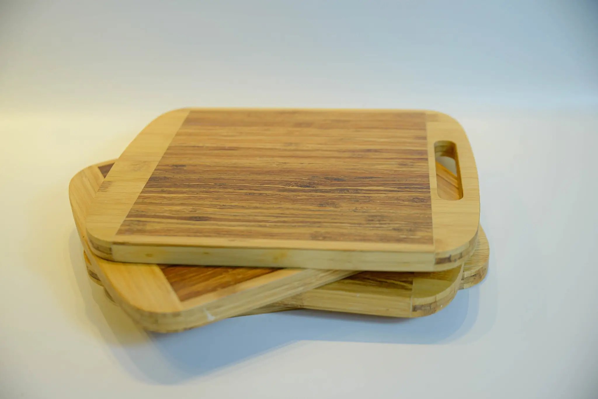 Cutting Board Chopping Blocks Butcher Block Large Bamboo with Trays Draws Wooden cutting board
