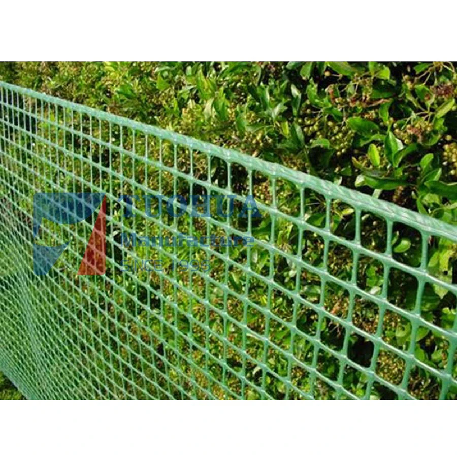 50X50mm Tree Guard Net with UV Green Garden Fence Net HDPE Extruded Plastic Garden Fencing Mesh