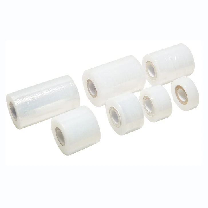 Stretch Wrapping Film Roll PE Transparent Moisture Proof Soft Packaging Film Transparent Film for Printing Feuille Transparent