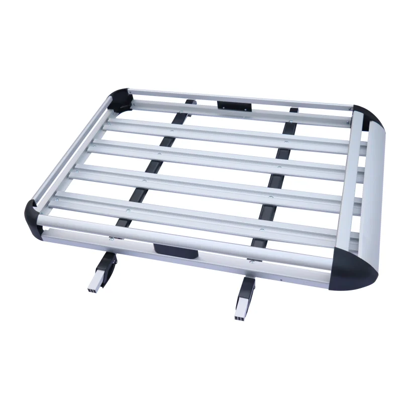 Black durable Vehicles Carrier Box Universal Roof Rack Luggage Basket