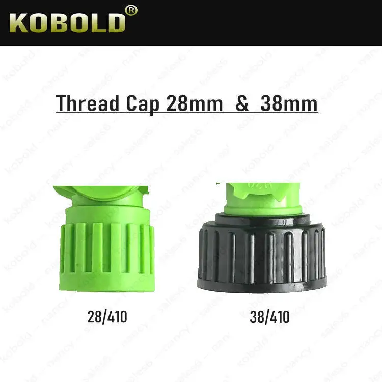 Kobold 38mm Cleaning Hose End Washing Foam Sprayer Plastic Spray Nozzle