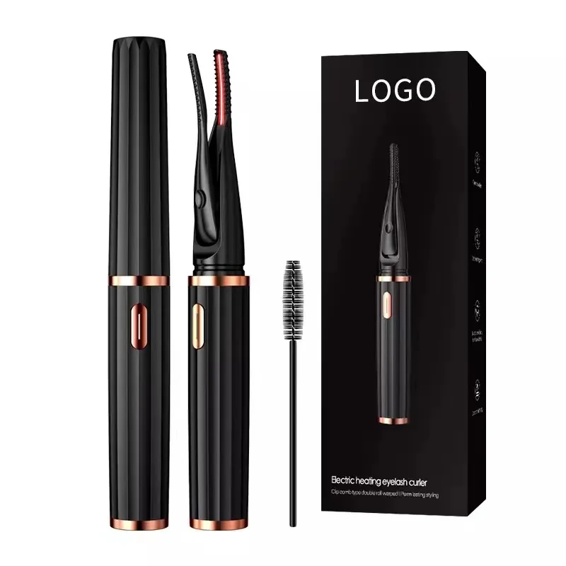 Oem Electric Heated Eyelash Curler Usb Rechargeable Makeup Curling Tool Long Lasting Eye Lash Curler Beauty Lifting Eyelashes