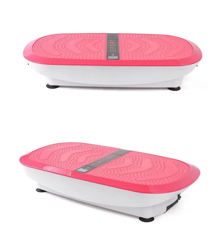 China wholesale electric 3D fitness machine dual motor whole body exercise vibration plate for slim bodyshape