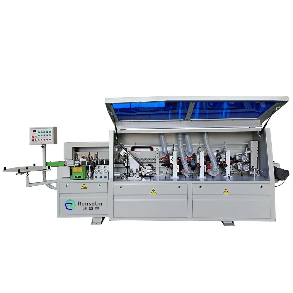 melamine mdf board lathing machine boarding machine automatic making furniture edge banding machine