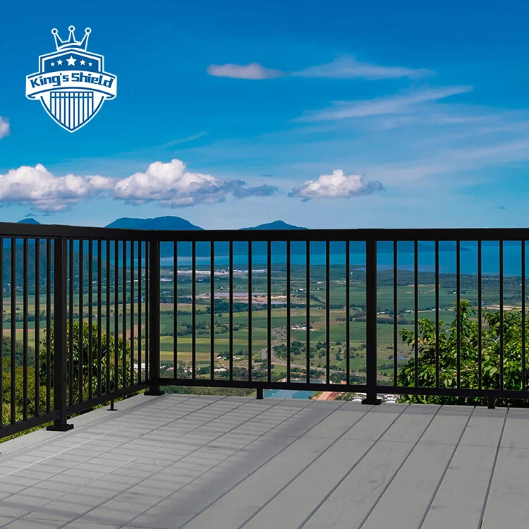 Decorative High Quality Aluminum Fence Customized Balcony Railing balconies veranda terrace Stair Handrailing