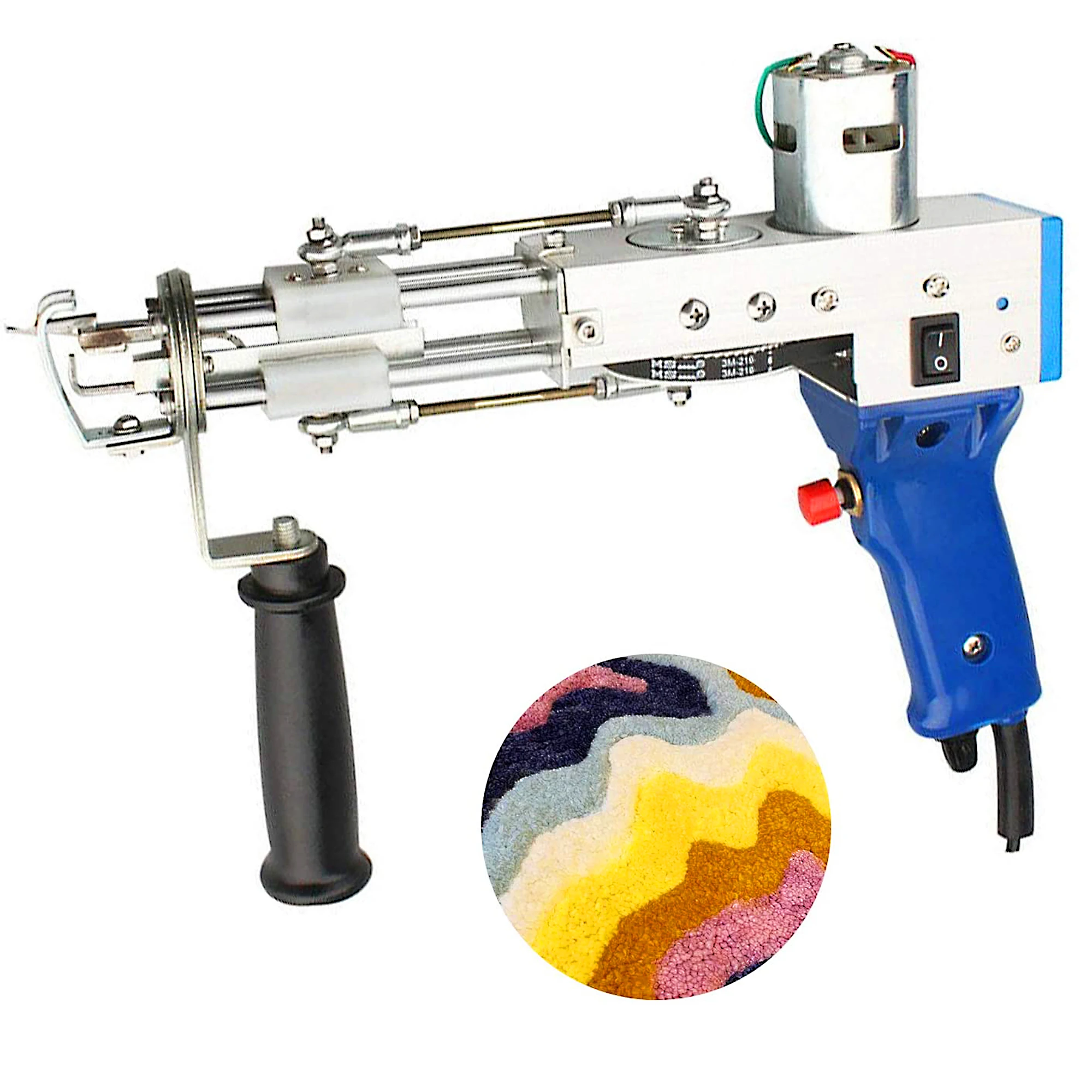 Made hand carpet weaving machinerug tufting gun for knitting needles cushion cover
