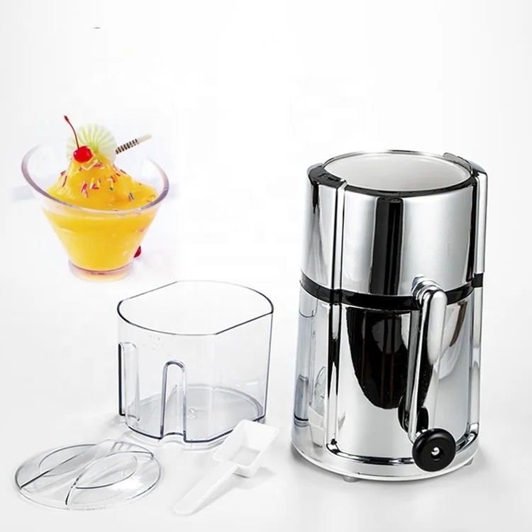 Amazon, домашняя ручная Бритва для льда, машинка для бритья, металлическая ручная машина для измельчения льда