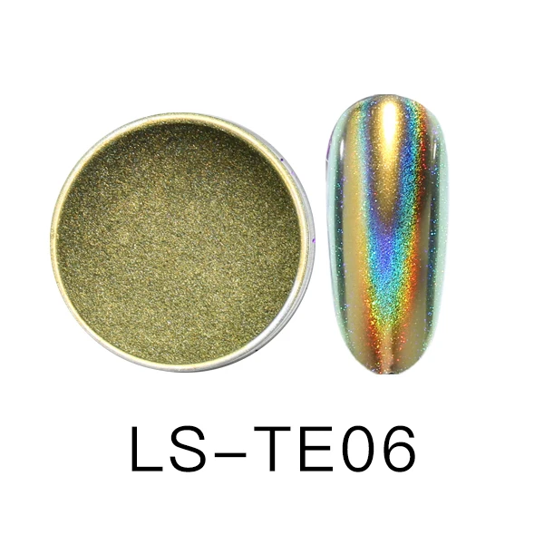 Hot Sale Holographic Chameleon Chrome Mirror Nail Powder Laser Pigment