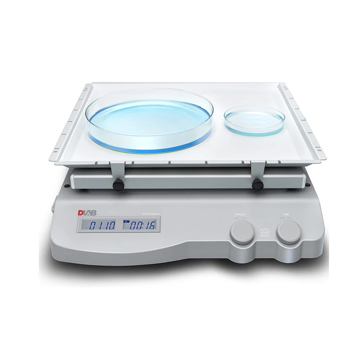 Double LCD Speed Timer Display Orbital Shaker Laboratory Instrument SK-O330-Pro SK-O180-Pro SK-O180-S