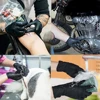 Factory wholesale 100Pcs Disposable guantes Nitrile and Vinyl Blend Latex and Powder Free Multipurpose Working guantes