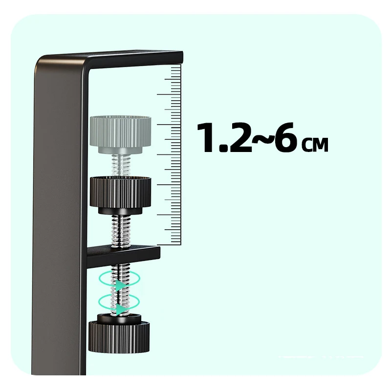 Dormitory desk-side organization storage rack under-the-desk book hanging basket shelf