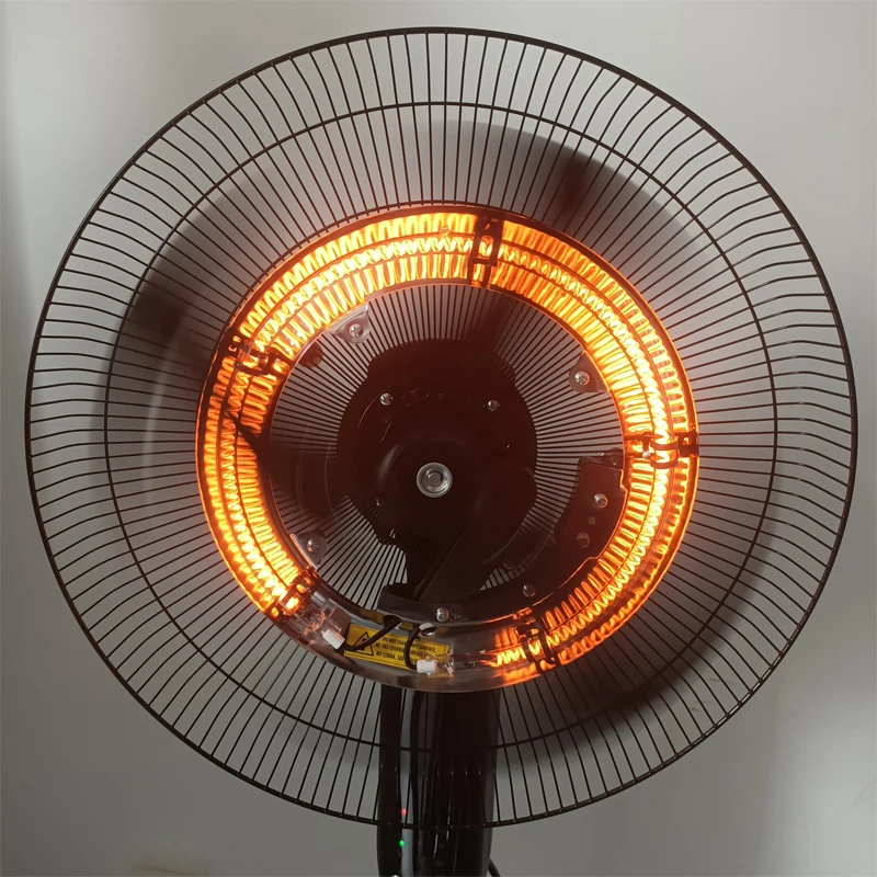 2 in 1 function pedestal table fan radiator heater electric heaters for room personalized china wholesale heaters for bedrooms