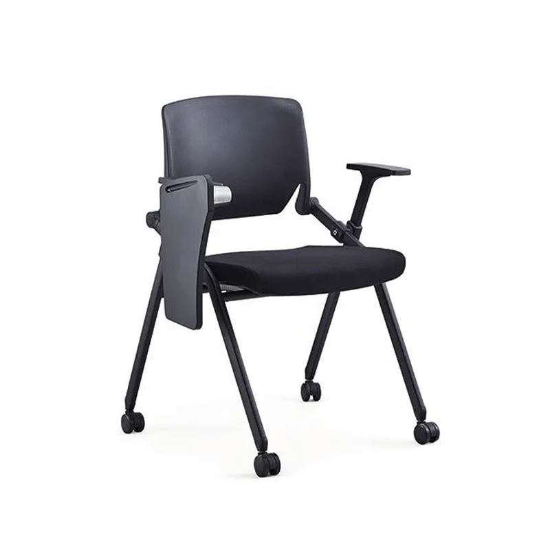 Складной офисный складной Эргономичный тренировочный Конференц-стол складные офисные стулья сетка Штабелируемый со столом