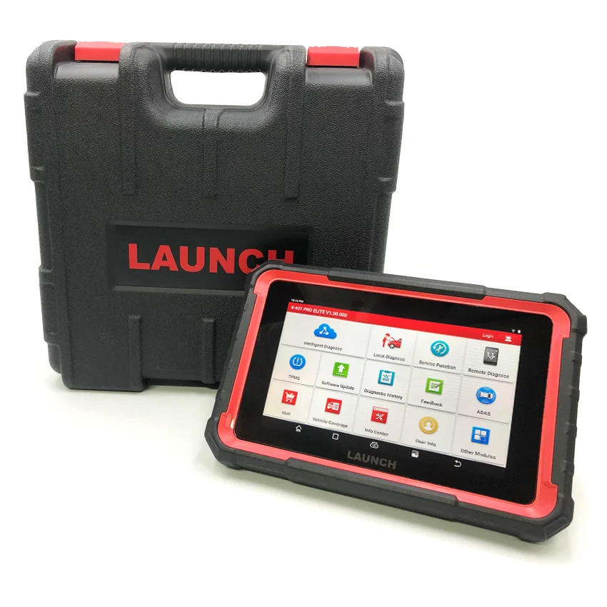 Original Launch Pro Elite Full System Diagnostic Tool CANFD DOIP ECU Coding OBDII Scanner