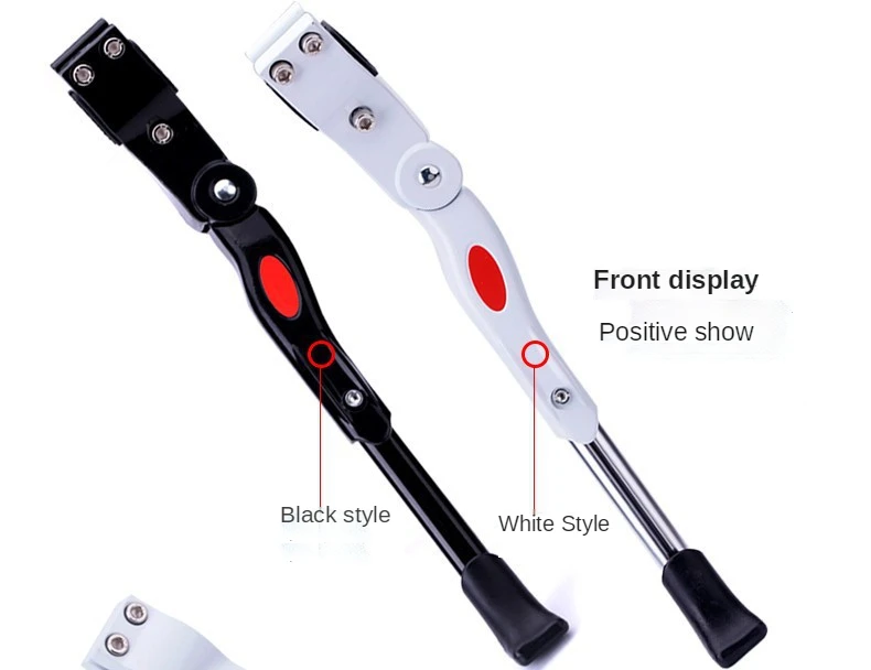 Bicycle Aluminum Alloy Foot Support Side Support Rear Bracket Adjustable Length 22 24 26 27 29 Inch Mountain Bike Side Support