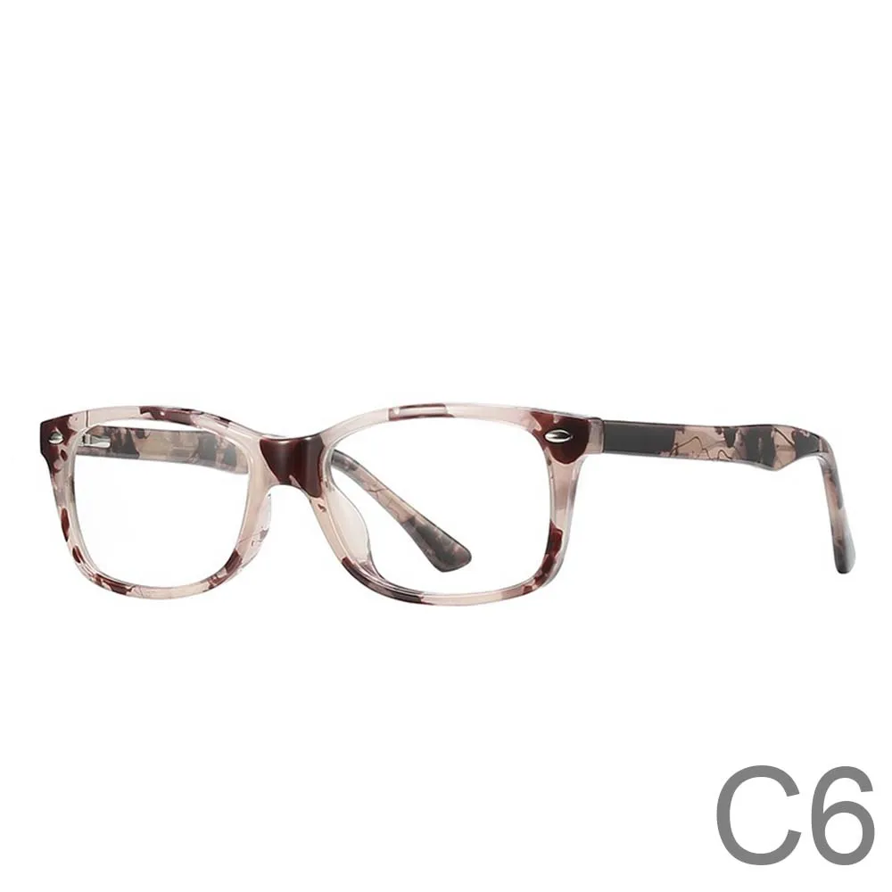 New trend large frame anti blue light glasses Transparent optical glasses frame for women men eyeglasses frames