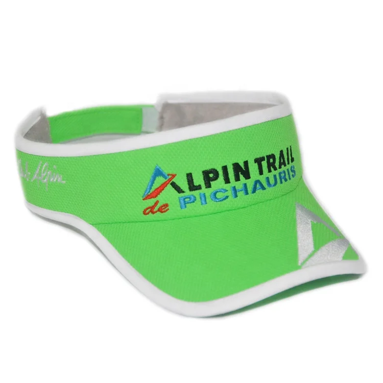 Embroidery logo sports custom visor cap/sun visor
