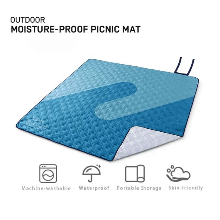 Outdoor Folding Picnic Mat Waterproof Camping Beach Blanket Foldable Travel Blanket