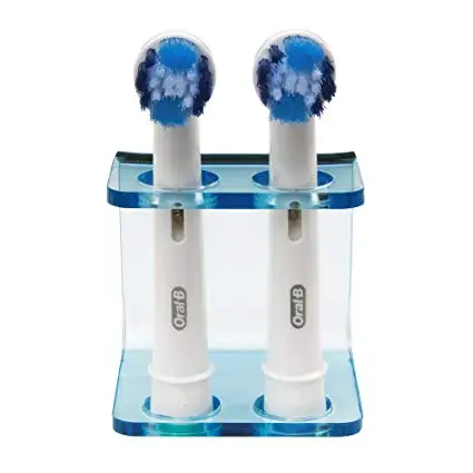 Lucite ORAL B Toothbrush Heads Rack Counter Perspex 4 Brush Heads Stand Clear Acrylic Electric Toothbrush Head Holder