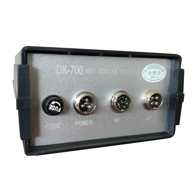 DIKAI hp 241 hot stamping coding machine expire stamp ribbon machine